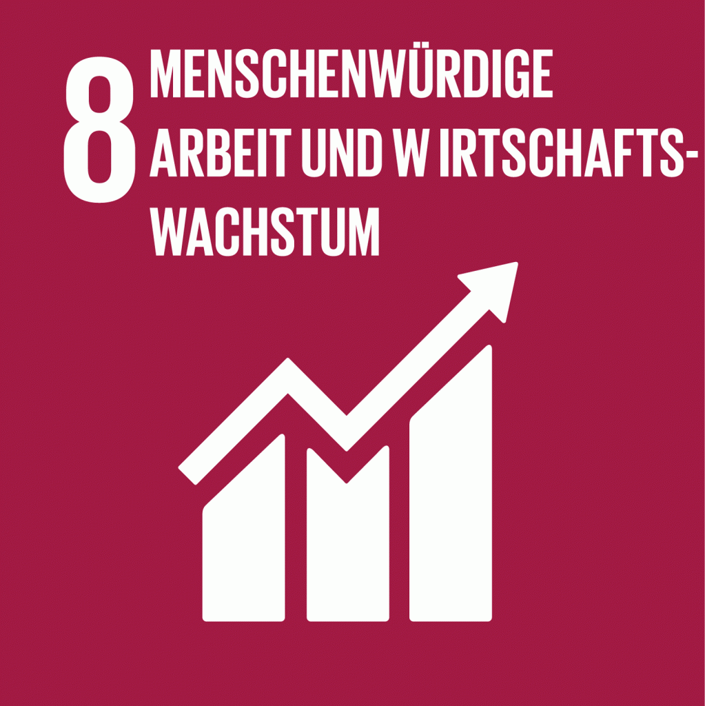 SDG08: Menschenwürdige Arbeit und Wirtschaftswachstum