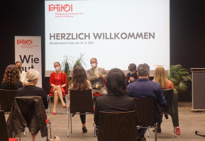 Masterfeier an der PHT