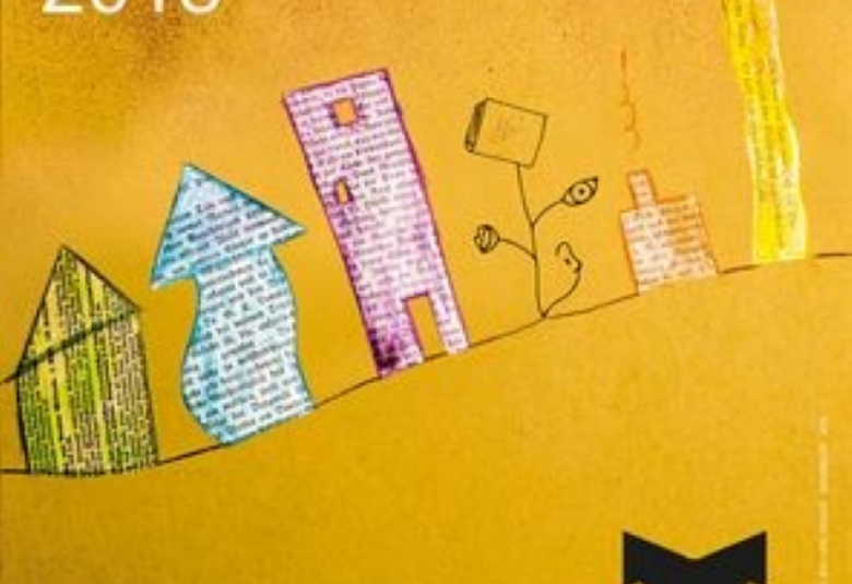 Sie sehen das gelbe Informationsplakat zum Tiroler Vorlesetag 2018