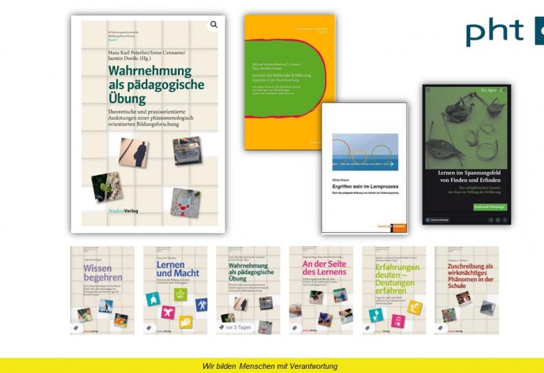 Dieses Bild zeigt das Cover von verschiedenen Publikationen zur Vignetten- und Anekdotenforschung