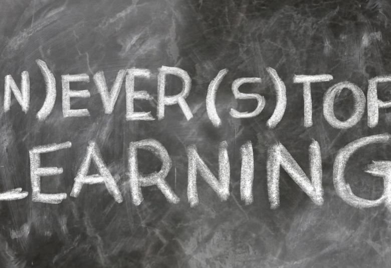 Never stop learning