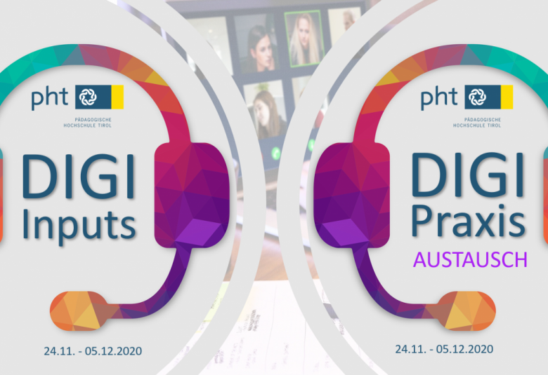 DIGI-Inputs und DIGI-PRAXIS-Austausch für Lehrpersonen im Lockdown
