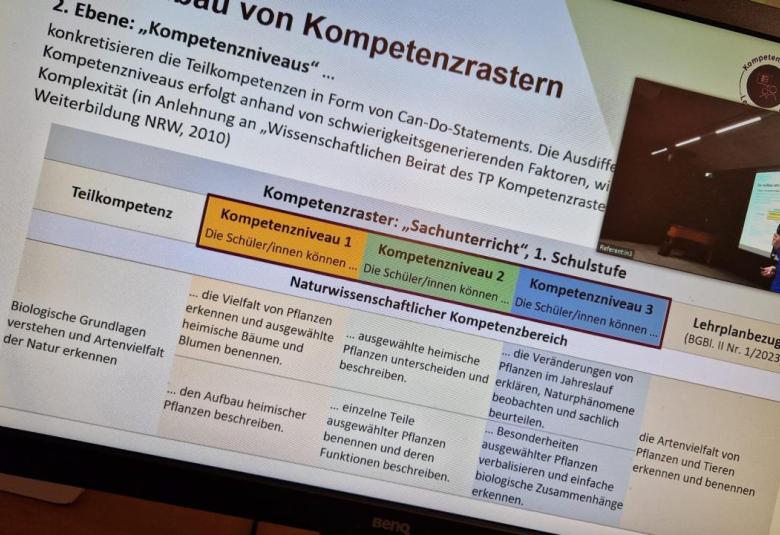 Die Fortbildung zu den neuen Lehrplänen an Schulen und Hochschulen war sehr gut besucht.
