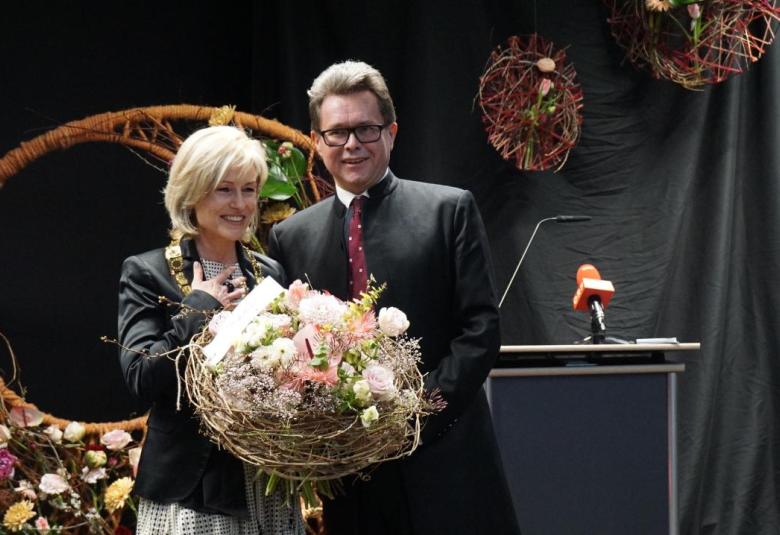 Rektorin Regine Mathies wurde am 24.März durch Bundesminister Martin Polaschek feierlich inauguriert.