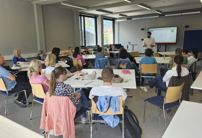 Bild aus der Infoveranstaltung für Praxis-LuL