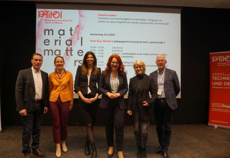 Die Tagung "material matters" wurde am 13. April 2023 eröffnet.