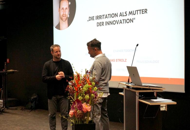 Eines der Highlights war der Vortrag von Matthias Strolz.