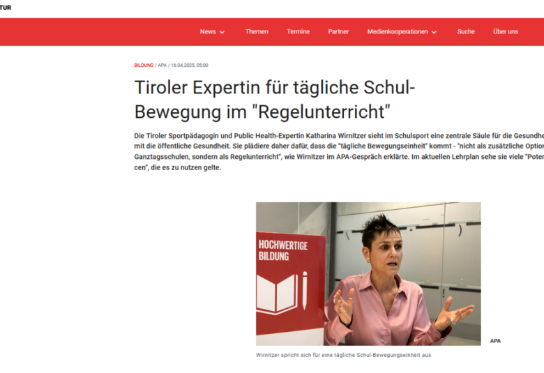 Im APA-Interview spricht Katharina Wirnitzer ausführlich darüber und ortete viele "Potenziale" und "Chancen" in den aktuellen Lehrplänen.