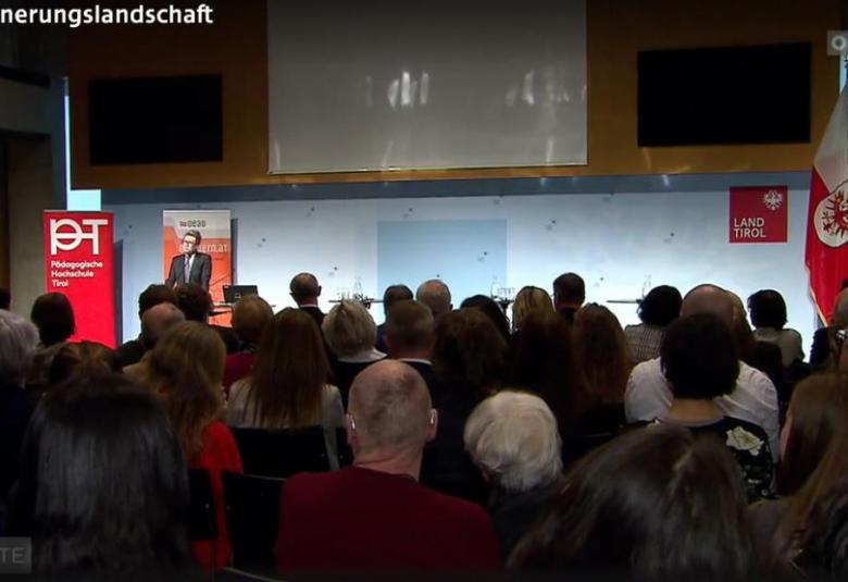 Das Projekt DERLA wurde heute im Innsbrucker Landhaus präsentiert.