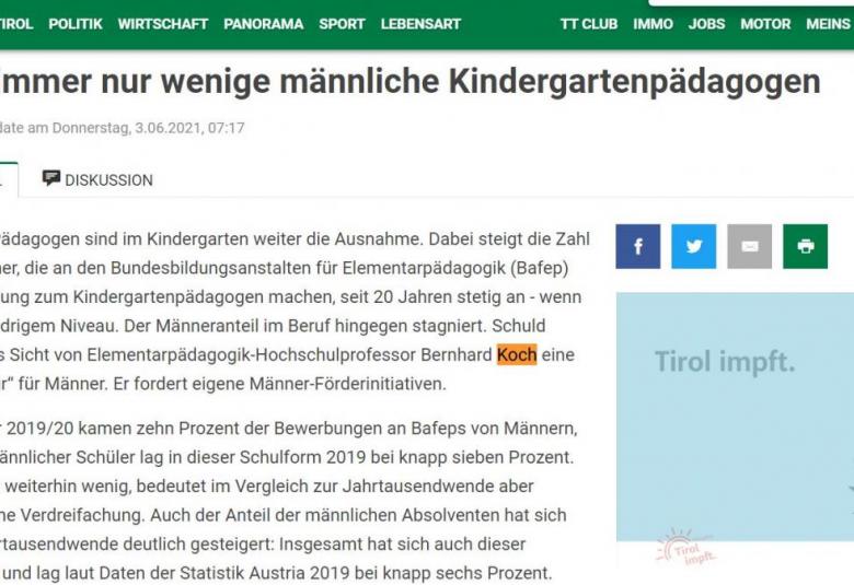 Bernhard Koch im Interview