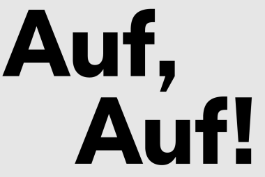 auf, auf