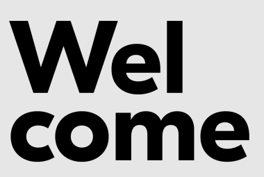 Welcome