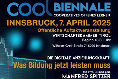 Schnappschuss Cool Biennale 2025 Plakat