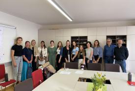 Studierende und Lehrende des Inklusions-Schwerpunkts, sowie unsere Studierenden der Fachmasterergänzung für körperliche und motorische Entwicklung 