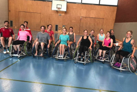 Praxiserfahrungen im "Rollstuhlbasketball"