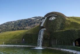 Swarovski Kopf Wasserfall