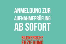Anmeldung Bildnerische