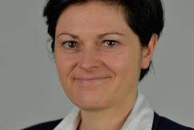 Das Bild zeigt die Referentin der Veranstaltung.