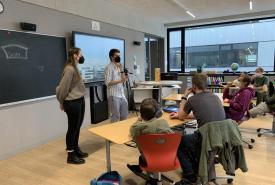 Studierende der PH Tirol eröffnen das Projekt