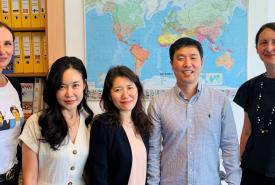 Teachers from Seoul primary schools visiting PHT