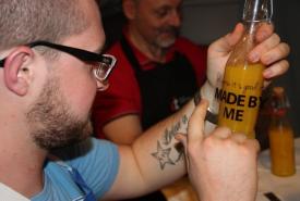 „Froh, glücklich und zufrieden, dabei gewesen zu sein und satt!“