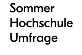 Umfrage Sommerhochschule wirklich wirksam!?