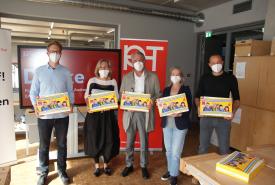 Übergabe von TeCboxen 