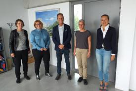 Das Rektorat gratuliert Gerlinde Schwabl und Alexandra Madl