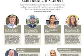Jasmin Kirchmair erzählt in der Tiroler Tageszeitung, warum Sie im Lehramt Fachbereich Ernährung studiert.