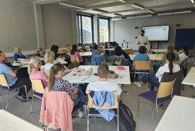 Bild aus der Infoveranstaltung für Praxis-LuL