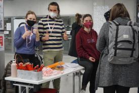 Gute Stimmung beim Open House