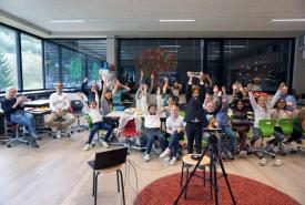 Die Klasse 4b gewann den renommierten Media Literacy Award in einem Gemeinschaftsprojekt mit der PH Tirol