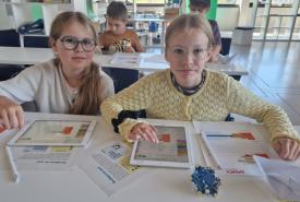 Die Kinder waren mit großem Einsatz und Spaß dabei.