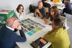 Der Workshop „Hochschule der Zukunft – Zukünfte der Hochschule“ brachte insgesamt vierzig Teilnehmer:innen zusammen, um Lösungen für die wünschenswerten Hochschulen der Zukunft zu entwickeln.
