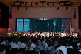 Die Akademische Feier der PH Tirol fand erstmals im Haus der Musik statt.