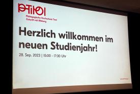 Auftakt Studienjahr