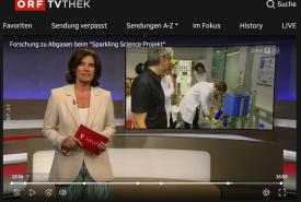 ORF, Krone und TT berichteten über das Sparkling Science Projekt zur Umwandlung von CO2 in grünes Methanol.