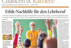 Vizerektor Gregor Örley über Ethik im Lehrberuf