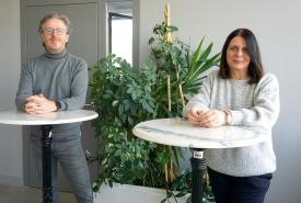 Die neuen Mobbingpräventionsberater:innen Thomas Happ und Sybille Messina