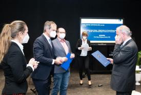 Feierliche Verleihung von Master-Zertifikaten an der PHT