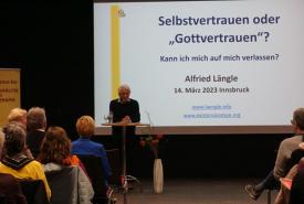 Zum Vortrag von Alfried Längle kamen runf 200 Interessierte.
