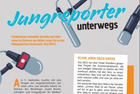 Berichterstattung Kinder-Sommeruni