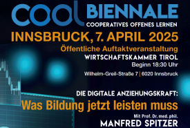Schnappschuss Cool Biennale 2025 Plakat